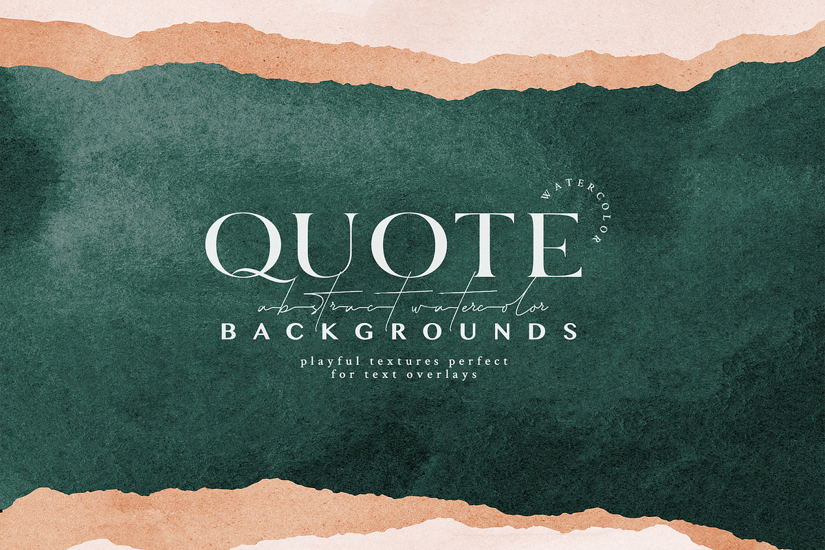 Abstract Quote Backgrounds, a Texture Graphic by Basia Stryjecka