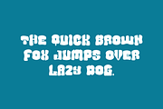 Measur Contina - Groovy Retro Font, a Sans Serif Font by Iqsiart Studio (Thumbnail 4 of 7)