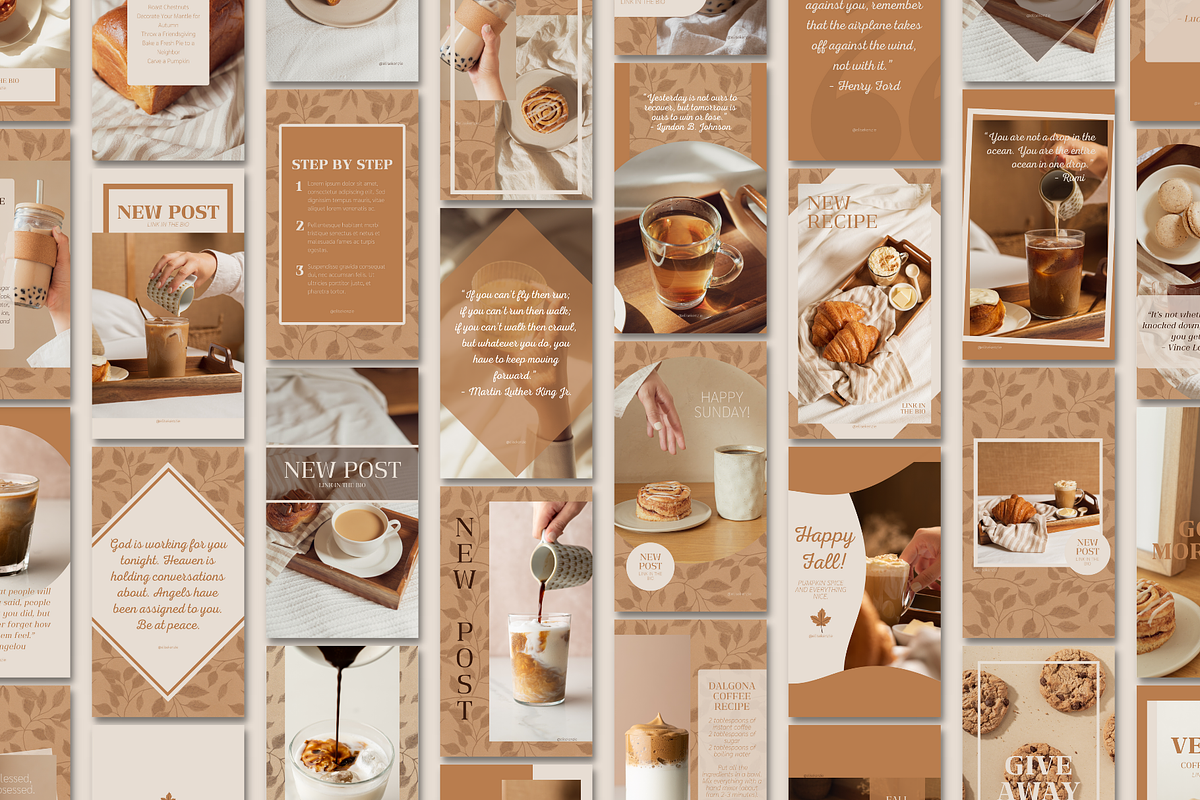 INSTAGRAM STORY CANVA TEMPLATE, a Social Media Template by The Little Lily Studio (Photo 3 of 5)