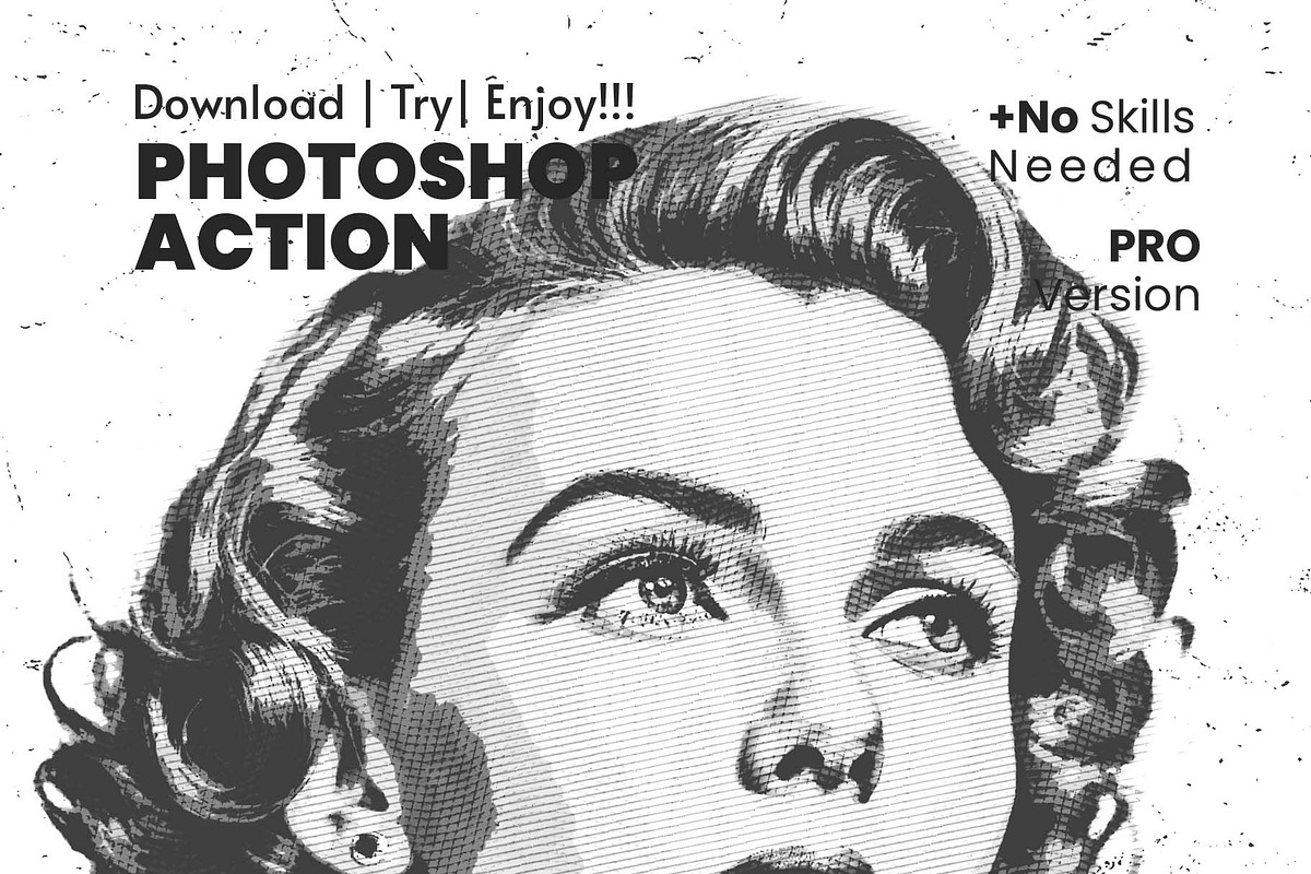 Poster Engraving Photoshop Action, an Action Add-On by MRI STUDIO (Photo 13 of 16)