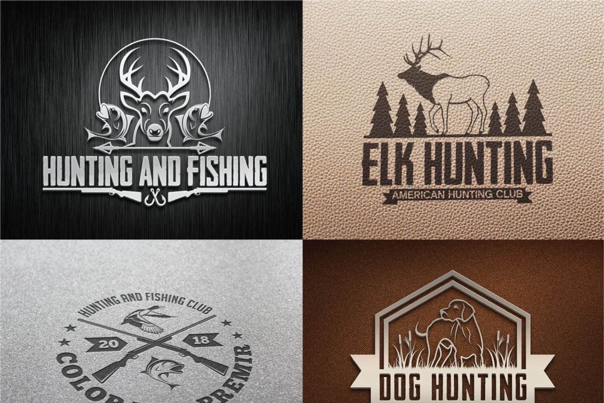 Hunting Vintage Badges and Logos, a Branding & Logo Template by shazi (Photo 5 of 7)