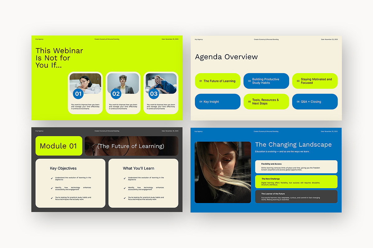 Kryl : Brand Marketing Powerpoint, a Presentation Template by Punkl Camp (Photo 8 of 16)