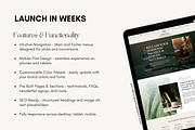 Kendra Template | Health & Wellness, a Templates & Theme by Curated Coastal Lounge (Thumbnail 4 of 8)