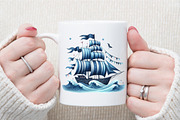 Watercolor Nautical Collection Clipa, an Illustration by Sublimation Artist (Thumbnail 5 of 6)