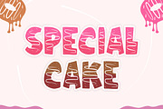 Sweet Donut - Cartoon Font Types, a Font by KiddoGlyphs Studio (Thumbnail 3 of 3)