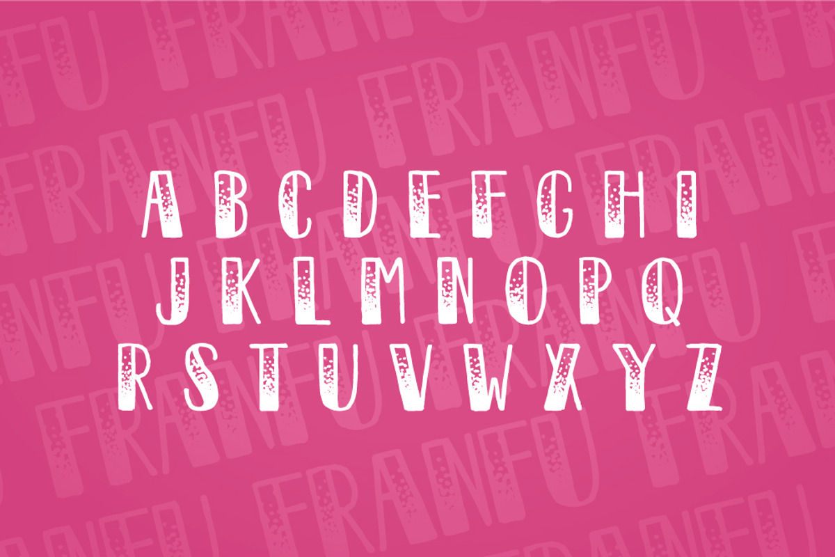 Franfu - font preview 4
