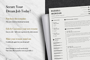 Neat Modern CV Template Pack | Canva, a Resume Template by Lux Resume (Thumbnail 9 of 9)