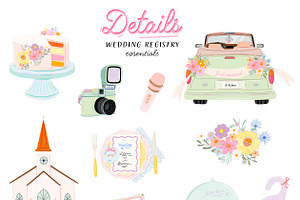 Wedding Timeline Clipart & Quotes