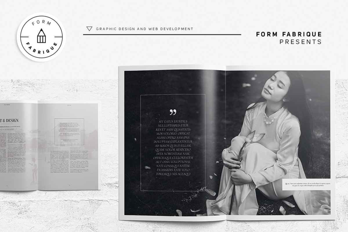 Tribune Magazine, a Magazine Template by Form Fabrique (Photo 11 of 20)