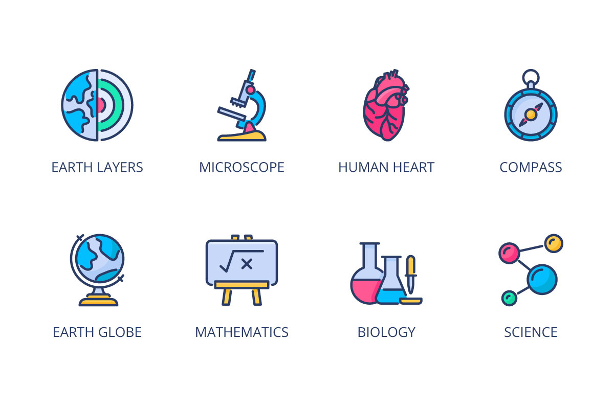 96 Science icons, an Outline Icon by vectorstank (Photo 3 of 14)