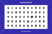 Light bulbs icons, an Outline Icon by Wencory (Thumbnail 1 of 2)
