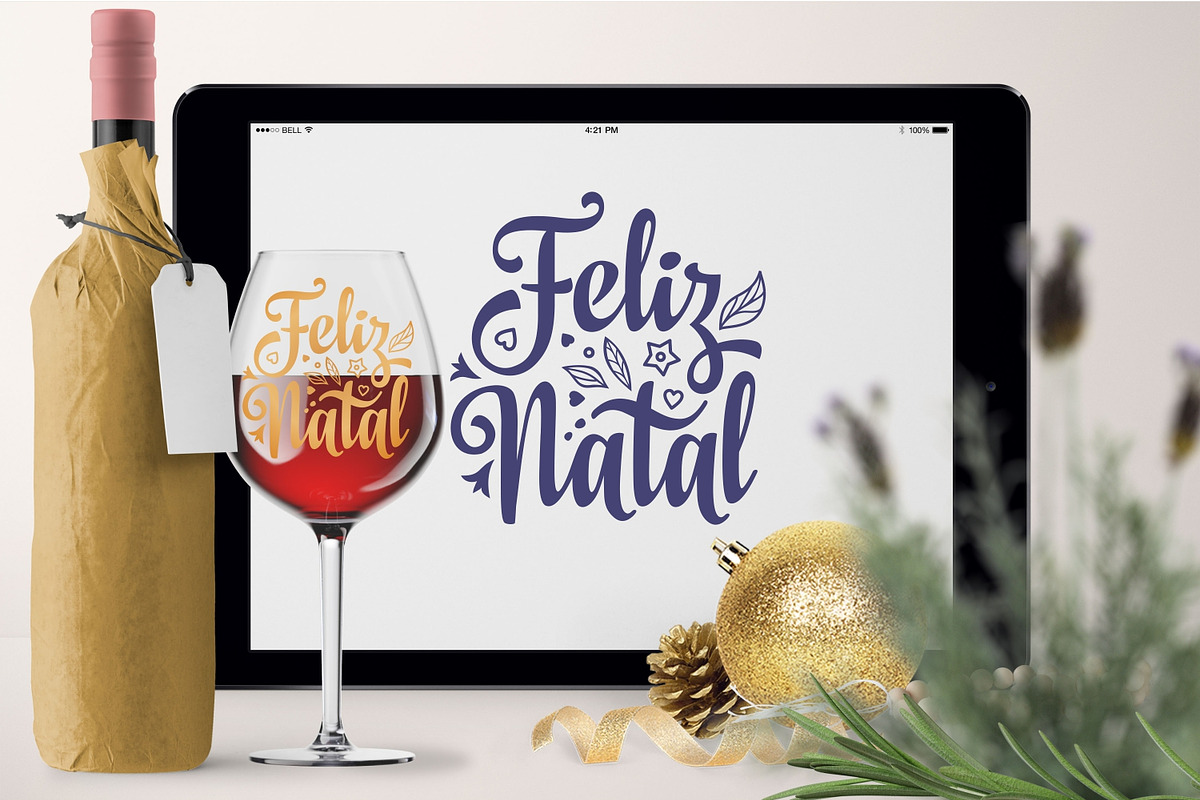 Portuguese Christmas Feliz Natal, an Object Graphic by Zoya Miller (Photo 7 of 10)