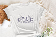 Minimalist Winter Village PNG, Hand, an Illustration by SharpMarketplace (Thumbnail 7 of 9)