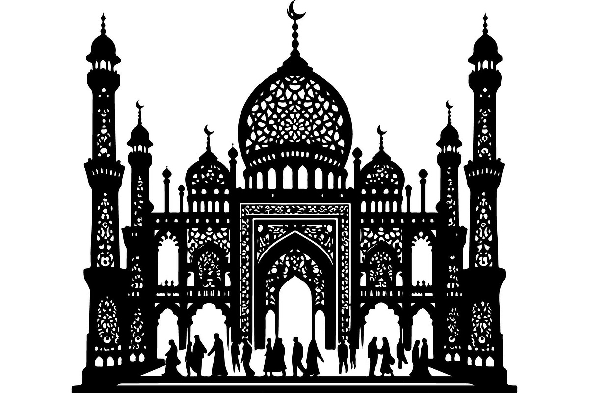 Mystical Nature & Mosque Bundle, an Object Graphic by Creativeshirt (Photo 6 of 10)
