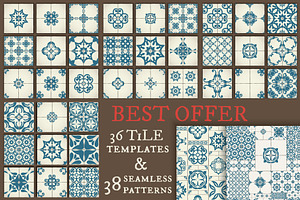 Tile Templates & Seamless Patterns