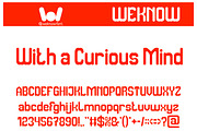 Newton apple font, a Font by weknow (Thumbnail 5 of 8)