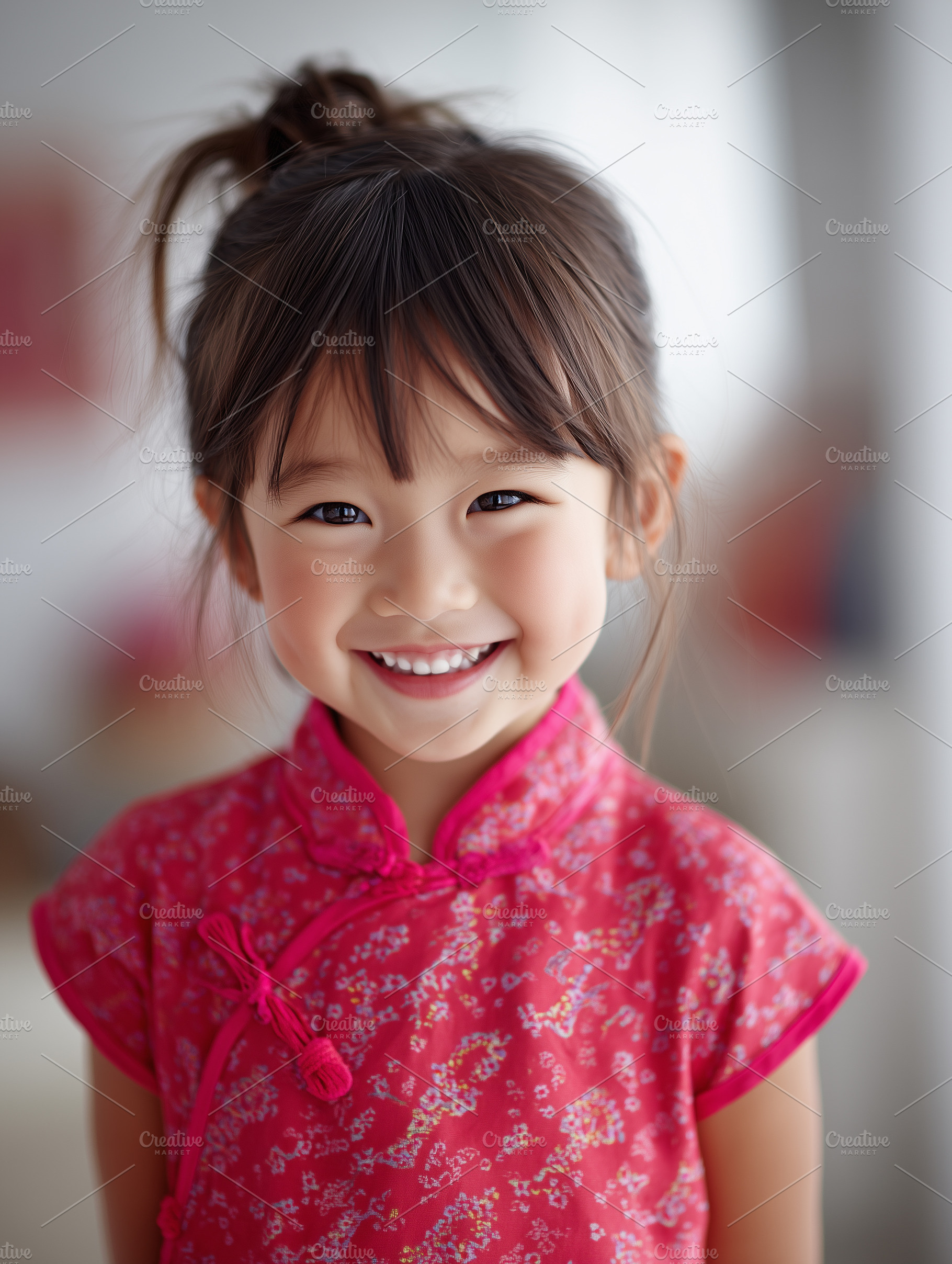 Happy smiling young Asian girl, a Person Photo by MistyDay