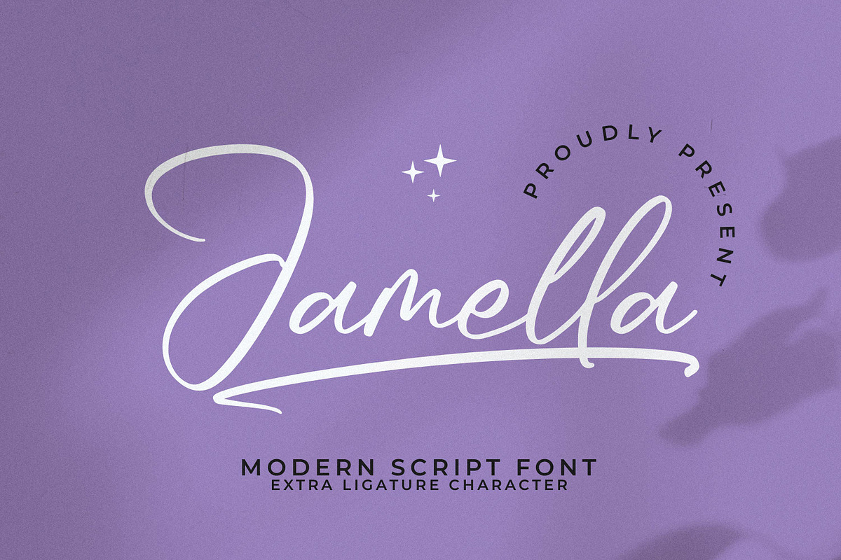 Jamella, a Script Font by Integritype Studio (Photo 1 of 15)