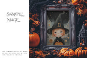 Halloween Spooky Frames Collection, a Household Mockup by mock-ups (Thumbnail 14 of 16)