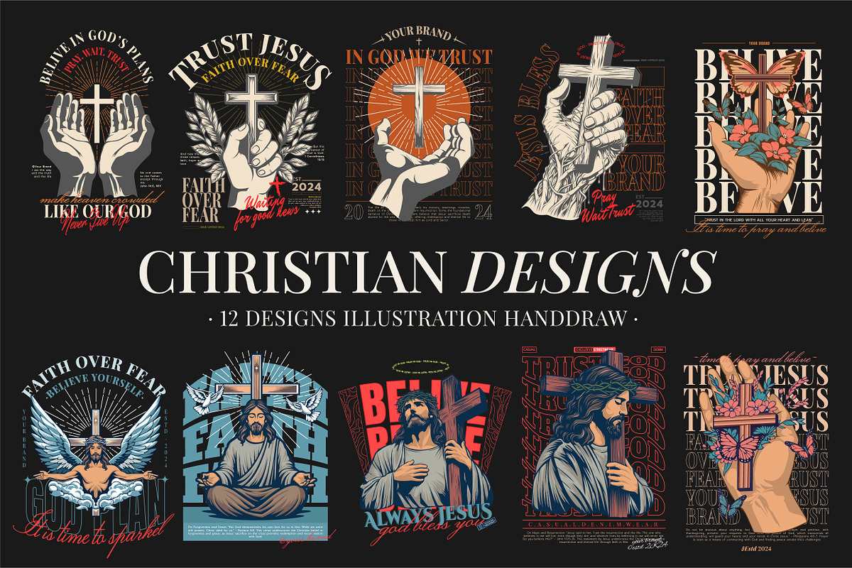 Christian illustration design, a Person Illustration by Baleee (Photo 1 of 10)