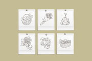 Farmer's Market Vector Illustrations, a Decorative Illustration by Emma Webb Studio (Thumbnail 8 of 8)