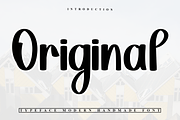 Original, a Handwritten Font by FreshTypeINK (Thumbnail 1 of 7)
