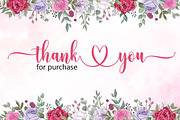 Britta Connie, a Script Font by Amarlettering (Thumbnail 6 of 6)