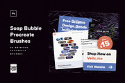 Soap Bubble Procreate Brushes, a Brush Add-On by Creative Veila (Thumbnail 12 of 12)