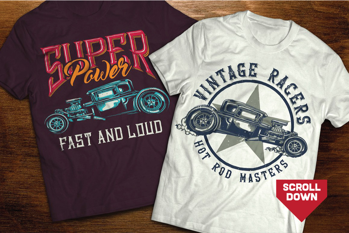 T-shirts and posters BUNDLE, a Work Illustration by VozzyStock (Photo 9 of 18)