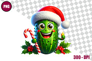 Christmas Pickles Clipart Bundle, a Decorative Illustration by taramija (Thumbnail 14 of 26)