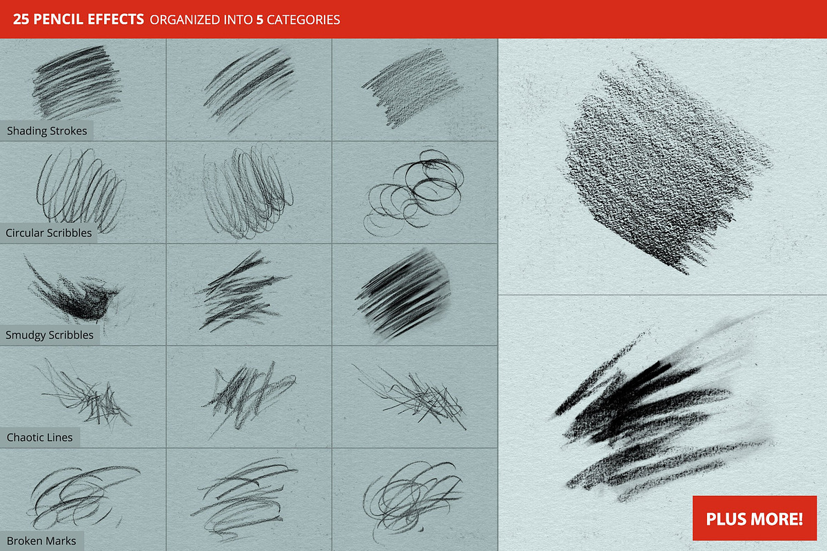 Ultimate Art Effect Toolbox – Pencil, a Brush Add-On by Nathan Brown (Photo 3 of 5)
