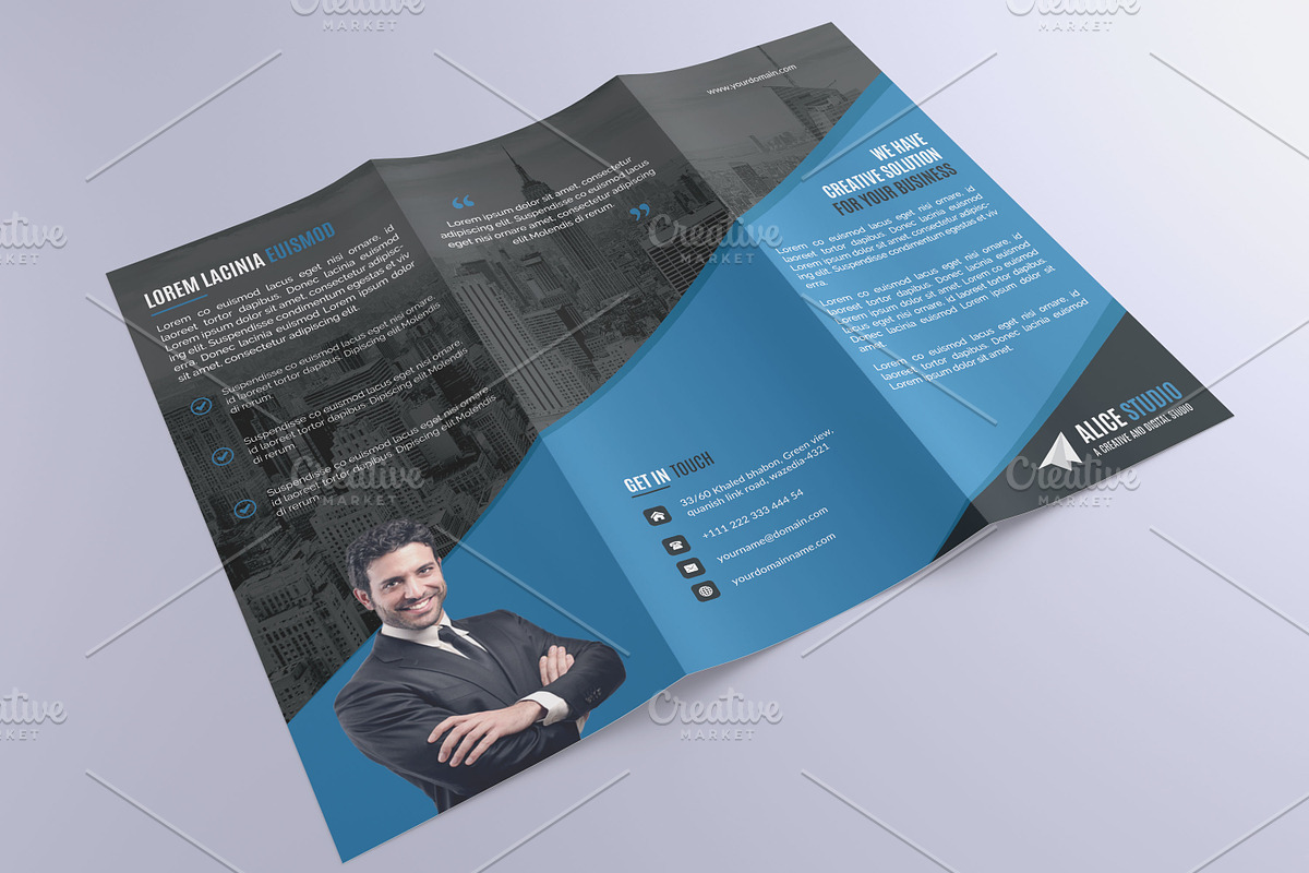 Trifold Brochure Template, a Brochure Template by Alice_s (Photo 5 of 6)