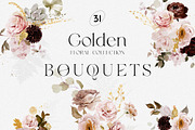 Golden -Blush & Dusty Rose, an Illustration by Isabelle Salem (Thumbnail 3 of 13)