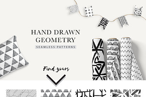 Black & White Seamless Patterns