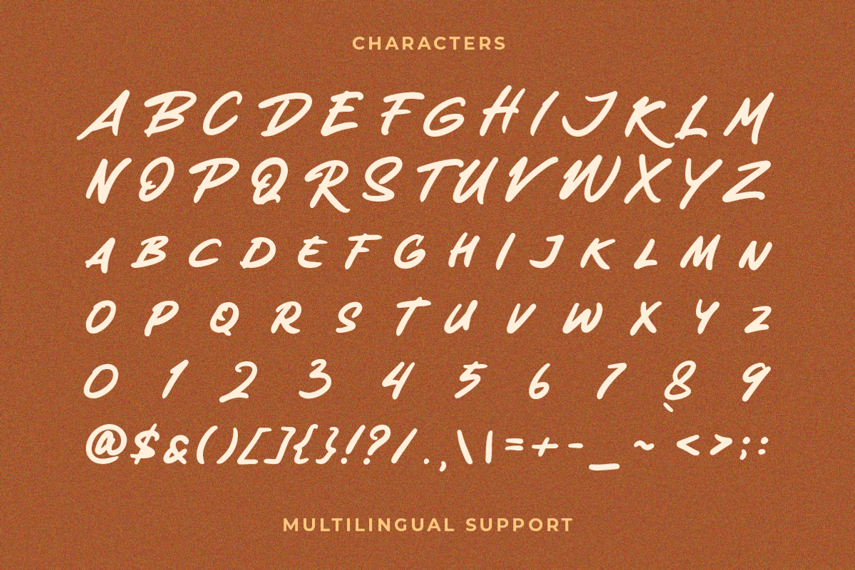 Melina Davidson - Organic Font Duo, a Handwritten Font by Letterhend Studio (Photo 9 of 11)
