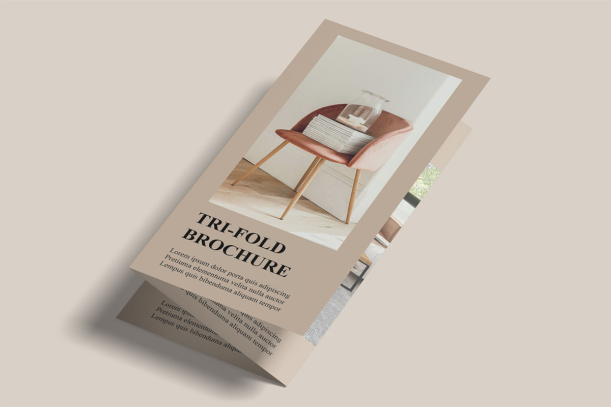 A4 Trifold Brochure Mockups | Z-Fold, an Advertising Mockup by Compositing Studio (Photo 5 of 20)
