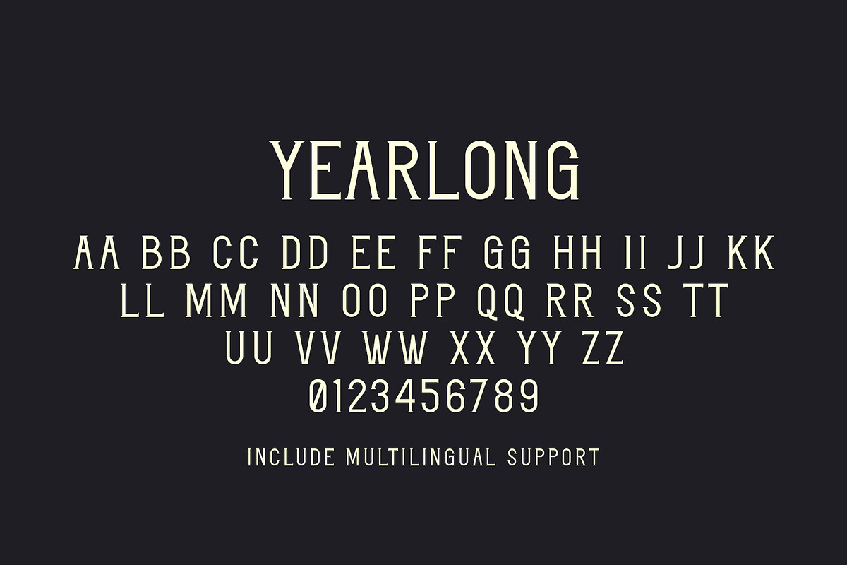 Yearlong Vintage Typeface, a Script Font by Arendxstudio (Photo 13 of 13)