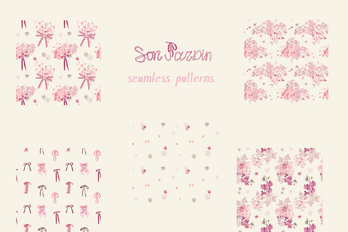 Son Jardin - Romantic Florals, an Object Graphic by whiteheartdesign (Photo 13 of 17)