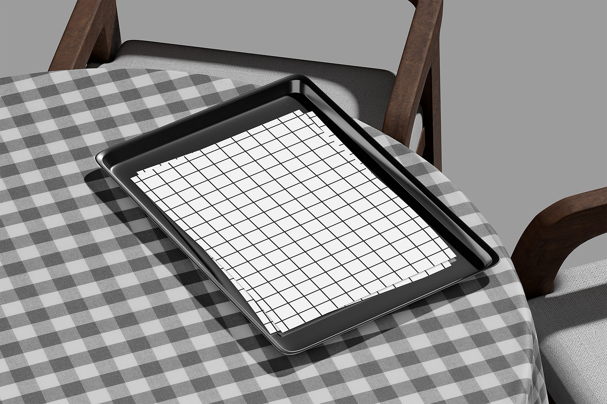 Restaurant Menu Mockup Pack, a Product Mockup by Neermana (Photo 5 of 8)