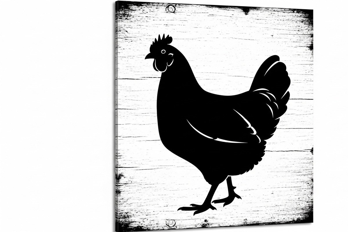 Modern farmhouse decor silhouette, an Illustration by Amazin_art (Photo 8 of 35)