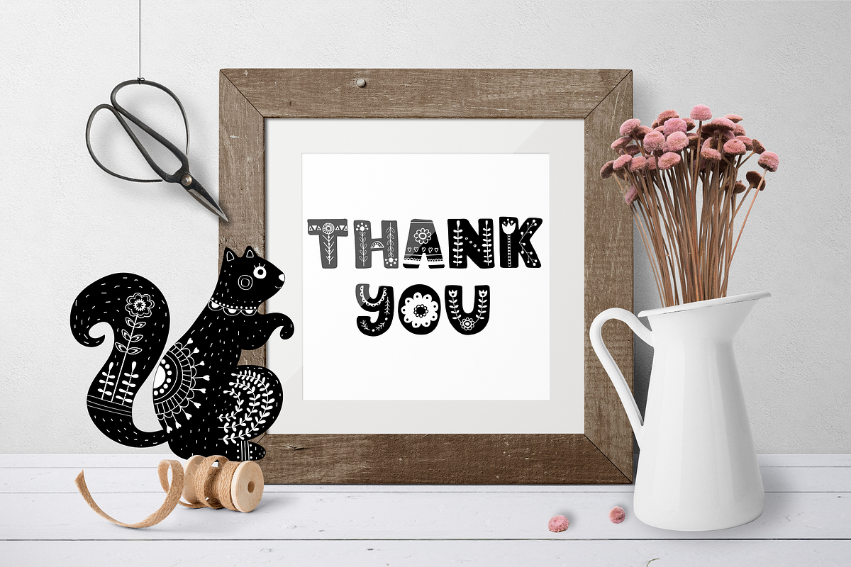 Scandy forest collection., an Animal Illustration by tanda_V (Photo 7 of 7)