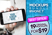 19 Mockups iPhone (pics+PSD), an iPhone Mockup by tydla (Thumbnail 1 of 6)