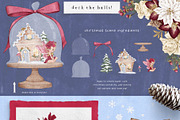 Fairy Christmas-Winter Illustrations, a Seasonal Illustration by Pretty Little Lines (Thumbnail 6 of 16)
