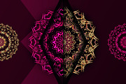 Mandala Vector Pattern Graphics Pack, a Background Graphic by NJ Himel (Thumbnail 28 of 91)