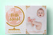 Birth Announcement template, an Invitation Template by annago (Thumbnail 1 of 2)