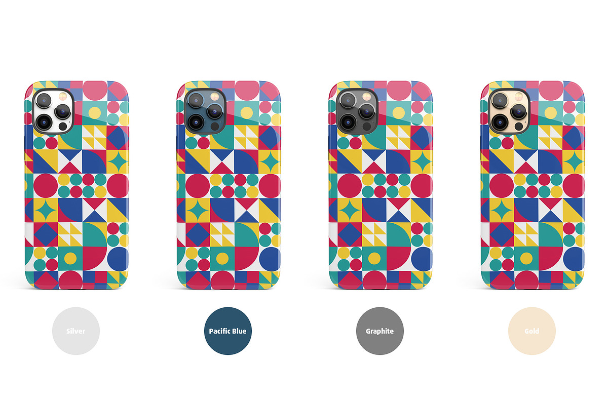 Phone 12 Pro Tough Case Mock-up, an iPhone Mockup by Colatudo Store (Photo 6 of 9)