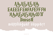 Melagolia Retro Script, a Script Font by madeDeduk (Thumbnail 9 of 10)