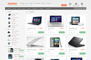 iMarket - Digital E-Commerce PSD, a Websites & App Template by Radian (Thumbnail 5 of 5)