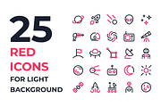 Space icons, an Outline Icon by Ruslan Babkin (Thumbnail 4 of 11)