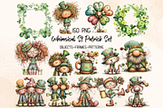 Whimsical St Patrick Day Elements, a Seasonal Illustration by GiraffeCreative (Thumbnail 1 of 19)